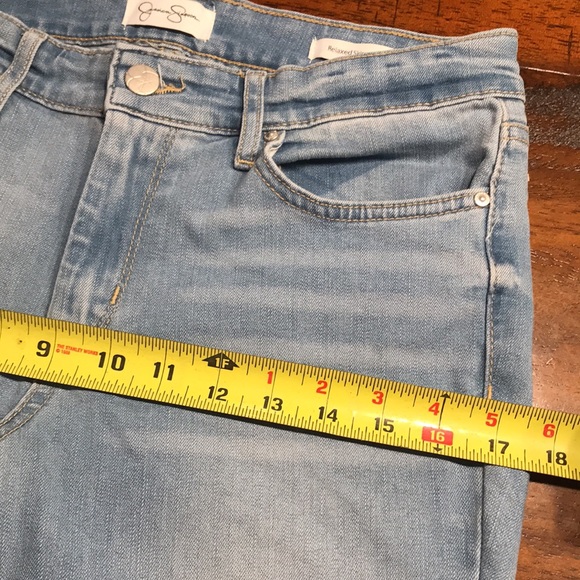 Jessica Simpson Relaxed Skinny Crop Jeans - Picture 11 of 14